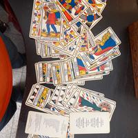 Carte taroccho di Marsiglia con scatola legno