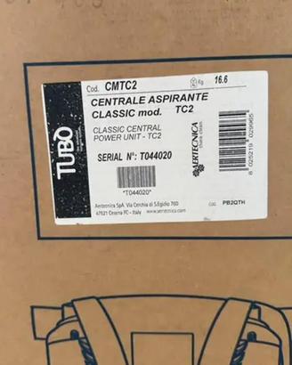 Centrale aspirante marca TUBO