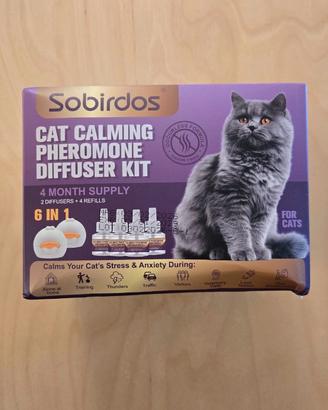 Kit Diffusori Feromoni Gatto Calmanti naturale (2