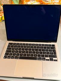 Macbook air m2 256gb 13” (schermo rotto)