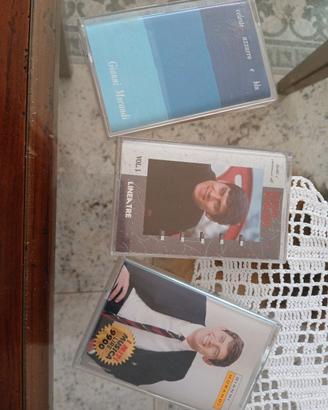 3 musicassette Gianni Morandi 