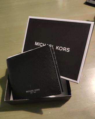 Portafoglio Michael Kors uomo nero – nuovo con sca