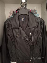Giacca bikers ecopelle bambina