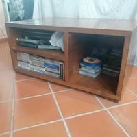 mobile tv in legno masello