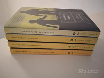 carmine abate 4 libri piccola biblioteca