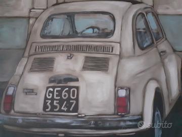 Quadro Fiat 500 grande