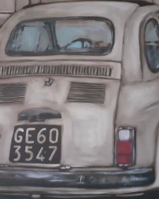 Quadro Fiat 500 grande