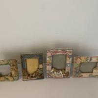 4 Cornici vintage bambini portafoto