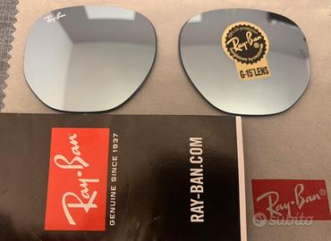 Lenti Ray-Ban Hexagonal grigio specchiate