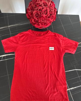 Maglietta unisex Freddy rossa taglia M