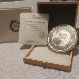 moneta Australia 1 kg argento 999