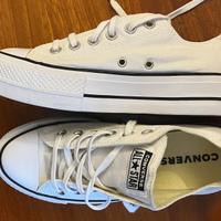 Converse Platform Bianche - pari al nuovo