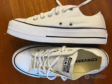 Converse Platform Bianche - pari al nuovo