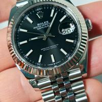 Rolex DJ 41 126334 nero jubilee +Service 12/2025