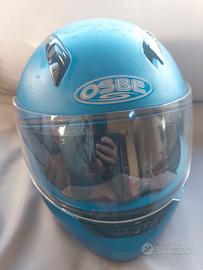 Casco integrale Osbe azzurro