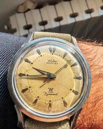Raro Wyler Incaflex Dynawind Vintage Anni '50