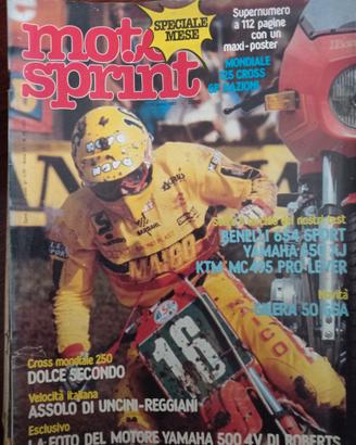 Rivista MOTOSPRINT numero 16 del 1982