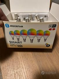 6 Lampadine Smart AIGOSTAR attacco piccolo