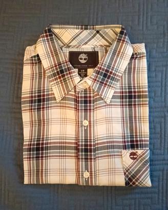 Camicia a quadri Timberland uomo
