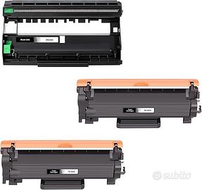 2x Toner TN2420 e 1x Tamburo DR2400 - Brother