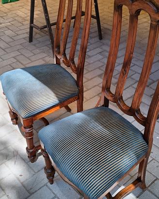 sedie vintage noce