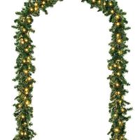 Casaria Ghirlanda Natalizia 10m 200LED Luci Natale