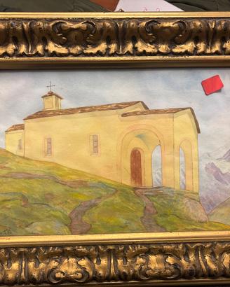 Aquarello su tela