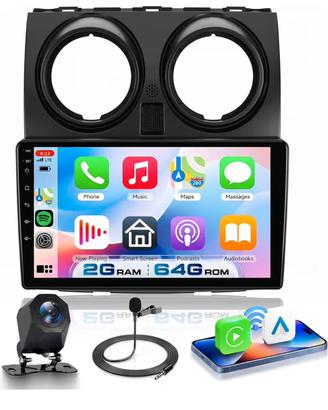 Autoradio Android 15 per Nissan Qashqai 2005-2016