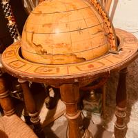 Mappamondo giradischi anni 60