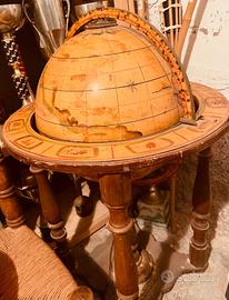 Mappamondo giradischi anni 60