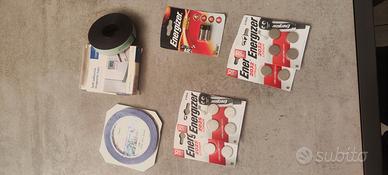 Set Batterie e nastri speciali adesivi magnetici