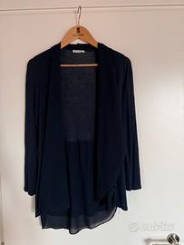 Cardigan blu scuro nuovo