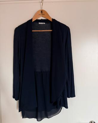 Cardigan blu scuro nuovo