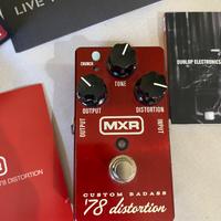Pedale distorsore MXR custom 78 badass