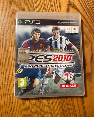 PES 2010  per PlayStation 3