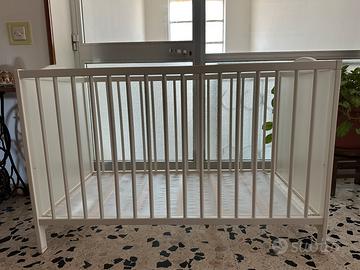 Lettino bianco Ikea Smagöra