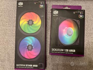 Cooler Master RGB fan ventola raffreddamento pc