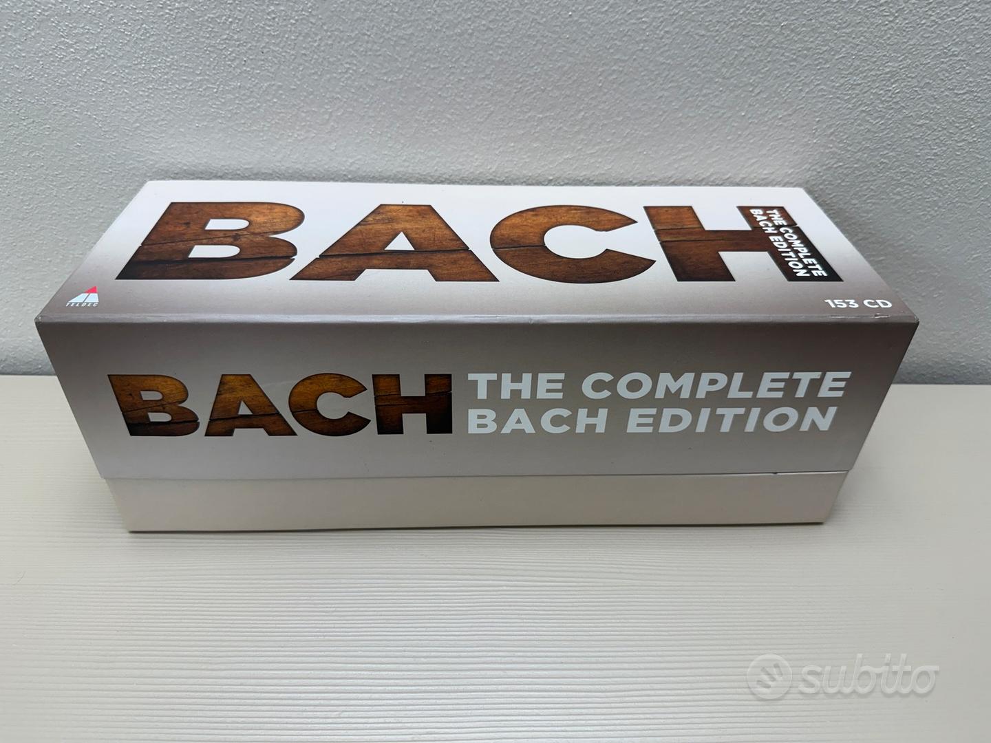 J.S. BACH – THE COMPLETE BACH EDITION – 153 CD+DVD - Musica e Film