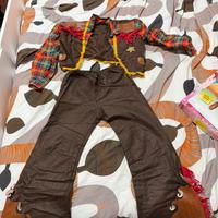 Carnevale costume cowboy bambino 120 cm