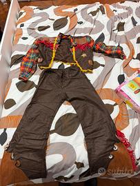 Carnevale costume cowboy bambino 120 cm