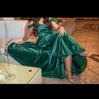 Abito cerimoniale sartoriale di velluto - nuovo