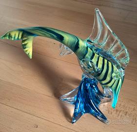 , Cristallo Murano pesce,