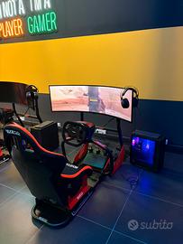 Postazione Simulatore Sim Racing