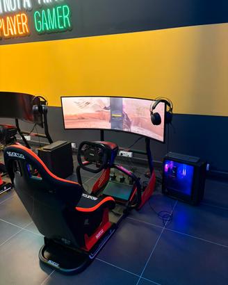 Postazione Simulatore Sim Racing