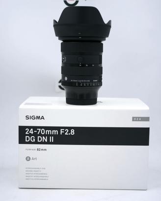 Sigma 24-70 f2.8 DG DN II Art Sony E Pari al nuovo