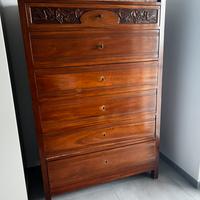 Cassettiera in Legno massello