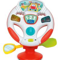 volante auto giocattolo con ventosa