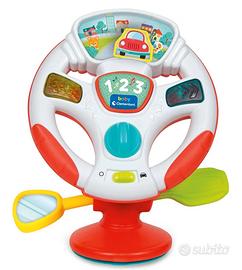 volante auto giocattolo con ventosa