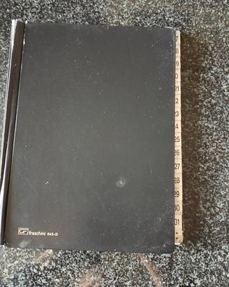 VECCHIO SCHEDARIO CARTACEO 