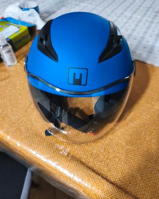 Casco bimbo misua L colore BLU nuovo
